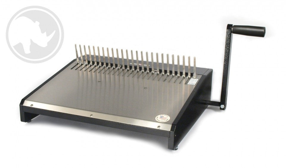 Rhino 7000 Comb Punch & 4470 comb opener - Justbinding.com