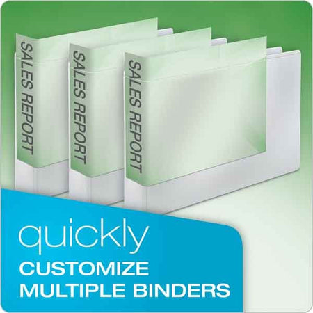 11 x 17, Speedy XtraLife Non-Stick Locking Slant-D Ring Binder, White - Justbinding.com