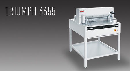 Triumph 6655 Auto Programmable Paper Cutter 25-1/2 - Justbinding.com