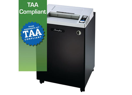 Swingline TAA Compliant CM11-44 Micro-Cut Commercial Shredder - Justbinding.com