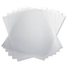 Medium Weight 7.0 mil PVC CLEAR BINDING COVERS 4 sizes - Justbinding.com