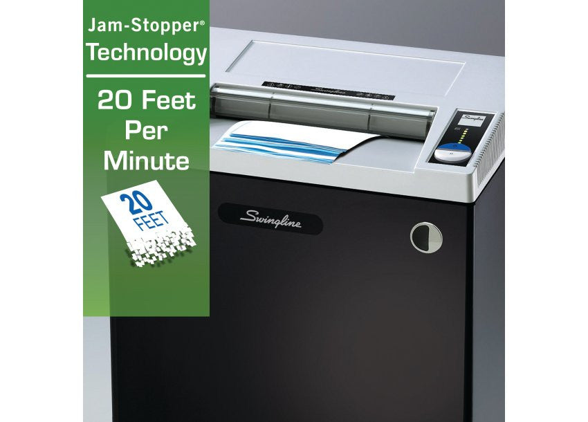 Swingline TAA Compliant CM11-44 Micro-Cut Commercial Shredder - Justbinding.com