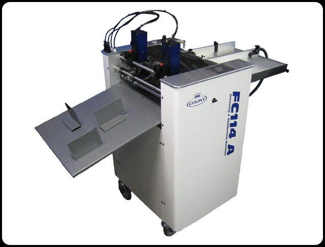 FC114AP Digital Strike Perf Ready Creasing, Numbering Machine - Justbinding.com